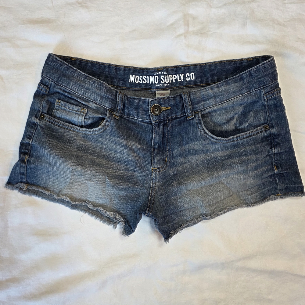 Mossimo Supply Co. Women's Dark Blue Jean Shorts